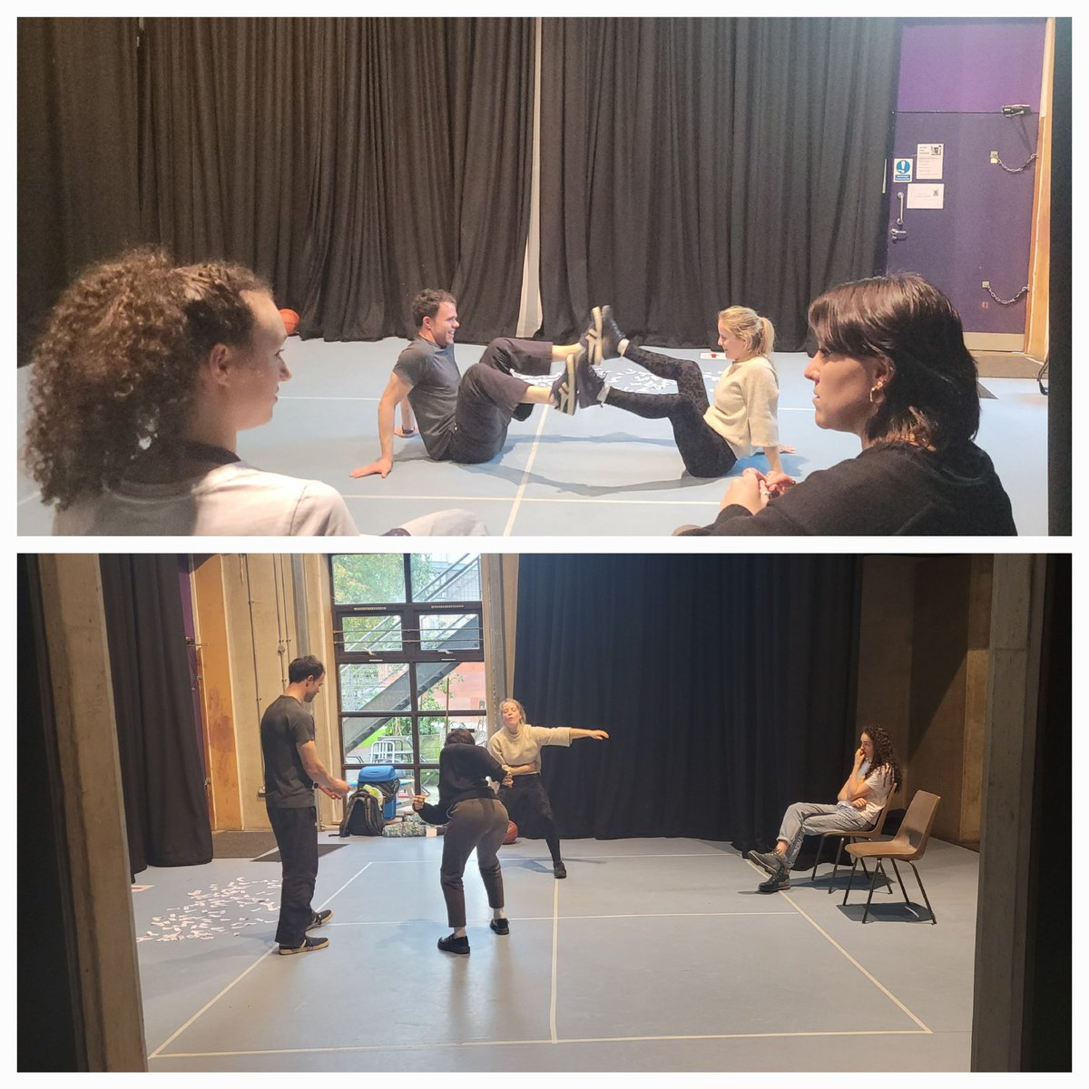 InstManPerf's tweet photo. Had a fantastic time playing with ideas for Compos Mentis this afternoon. Love being in the rehearsal room. https://t.co/MiLi1tpqOe
