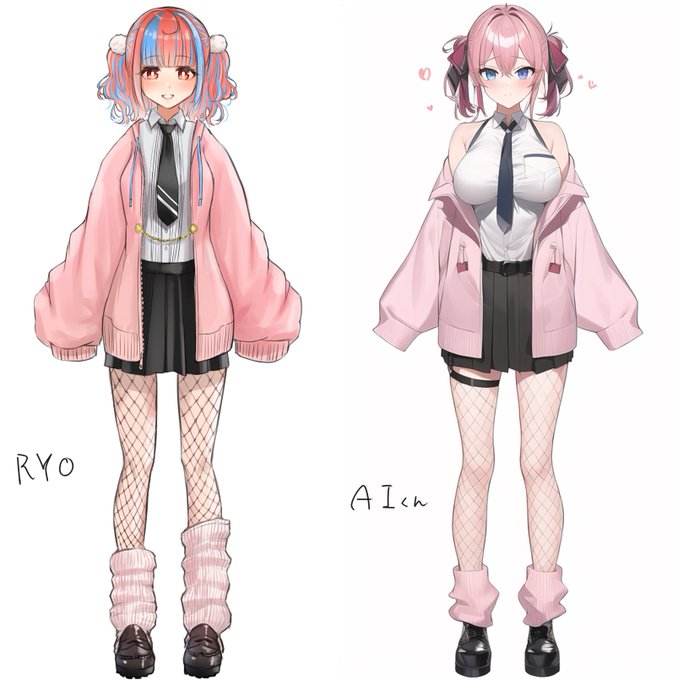 AIくんに自分の描いたラフイラスト読み込ませて遊ぶの楽しい 