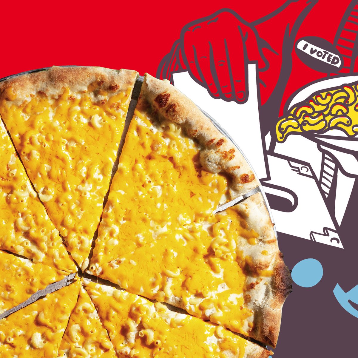 IansMadison's tweet image. 🇺🇸 𝗠𝗮𝗰 𝘁𝗵𝗲 𝗩𝗼𝘁𝗲 🇺🇸

We're bringing back one of our favorite promotions! Bigger and Better than ever! 

Stay tuned for more details about this tasty patriotic event.

#MacTheVote #IansPizza #Vote