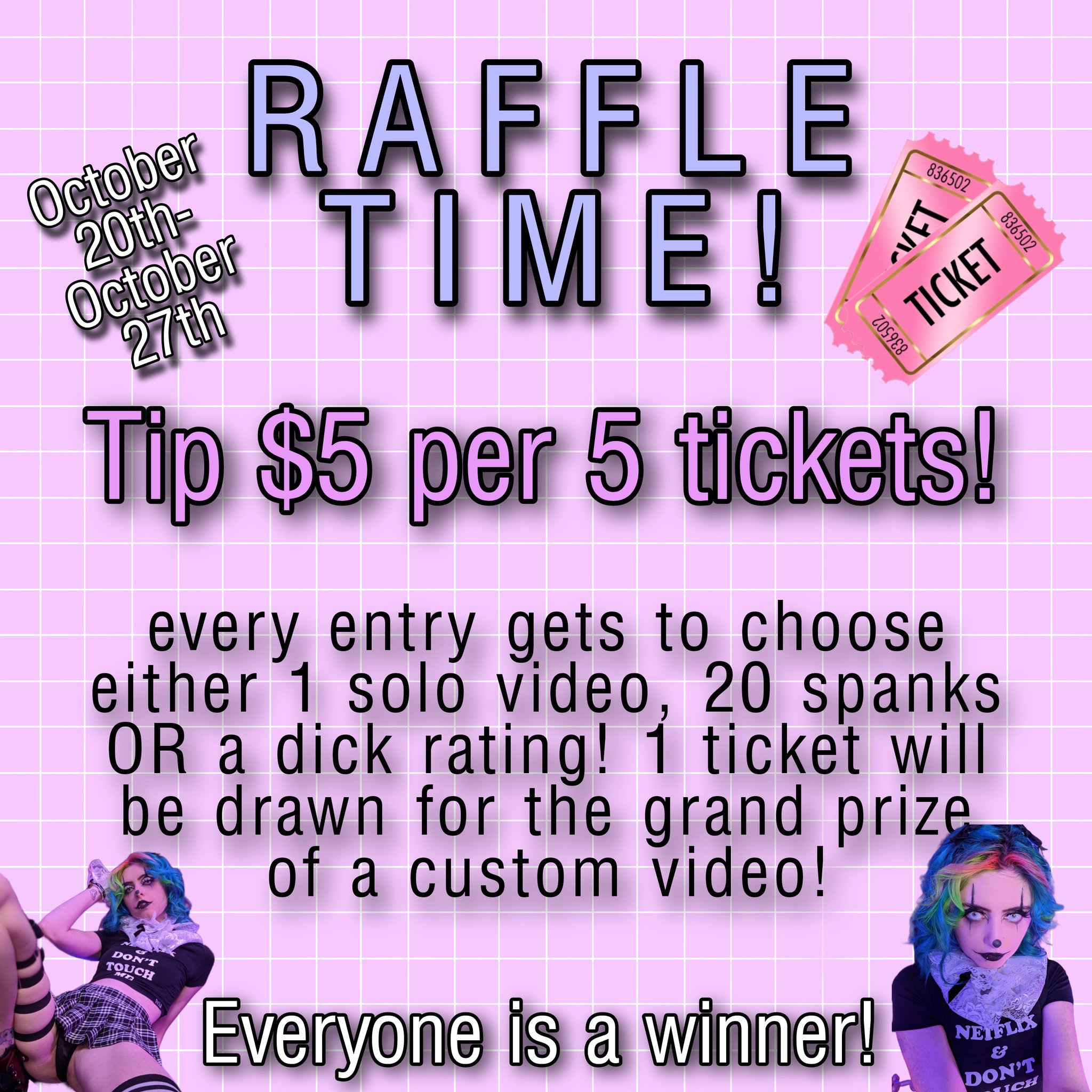 TW Pornstars - 1 pic. Jade™ 💚. Twitter. It's raffle time baybeeee