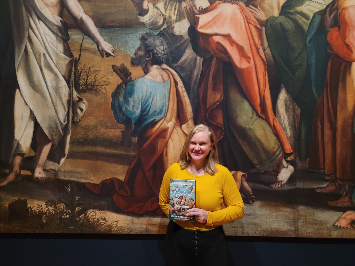 The Museum is hosting a Special Edition Art Book Club with Stephanie Storey, the author of Raphael, Painter in Rome, tomorrow at 7:00 PM in-person and online. This program is the perfect way to learn more about the artist Raphael.

ow.ly/R2W650LfG4Z

<a href="/ThatStephStorey/">Stephanie Storey</a>