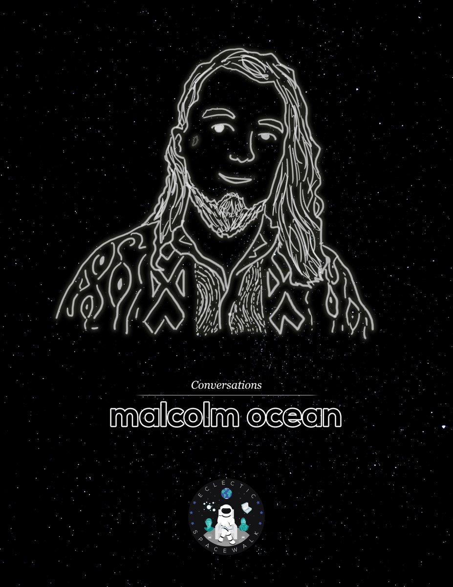 ESpacewalk's tweet photo. 🎙New #ESconversations #podcast with @Malcolm_Ocean is live! 🎧

Malcolm Ocean is a systems designer, a self-described “feral free agent, singer-songwriter, and trust-dancer.” He also runs a software company @CompliceGoals 

Substack:
https://t.co/cnSyOnvbDS https://t.co/sRMcxnm6Qk