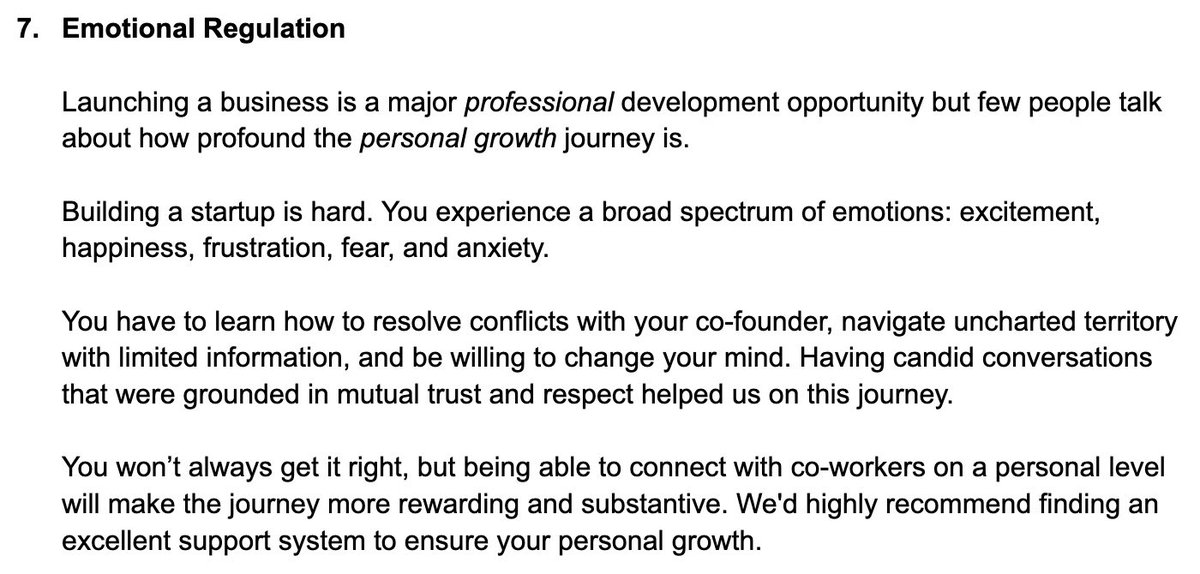 susiestartup's tweet photo. 7. Emotional Regulation https://t.co/Av2qSjZhqv