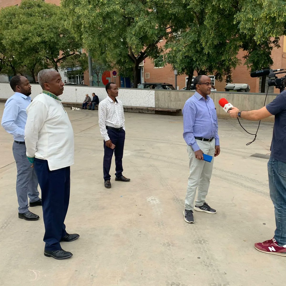 AccedeCoop's tweet photo. 🎥📷 Hoy la delagación ha tenido una jornada más tranquila pero muy  interesante.
A primera hora entrevista en @gavatv 
Después mañana de reuniones para finalizar visitando el Museo Olímpico del Deporte y el Estadio Olímpico.

@cooperación @deporte @educación https://t.co/d5MmuSvWtg