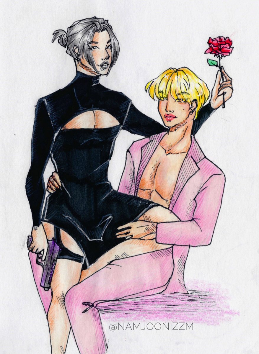 namjoonizzm's tweet photo. - Be my killer bunny  ✨
Fashion Bangtan №4?
#art #vkook #taekook #taehyung #jungkook #BTSV #BTSJUNGKOOK #BTS #drawing #draw #btsarmyforever #anime #manga #fashiontwt https://t.co/LCZZjieKH3