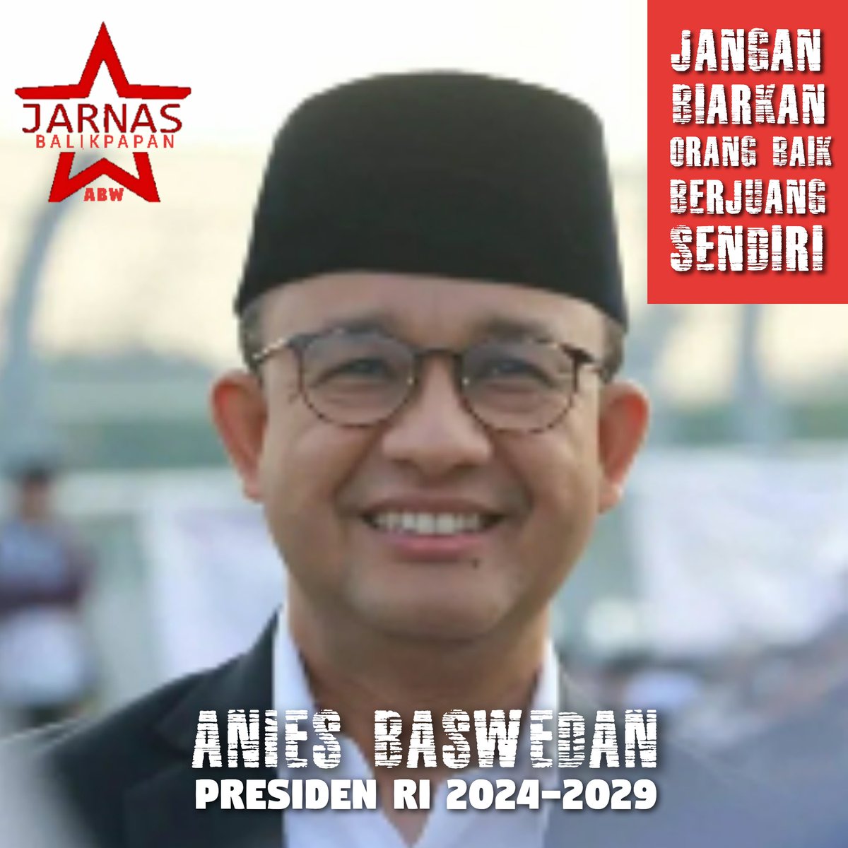 arifbalikpapan1's tweet photo. Yang setuju Anies jadi presiden 2024-2029, RT dan like yuk..!

Yang nggak setuju, jangan protes ya 😁

#AniesPresiden2024 https://t.co/trPk37I4f5