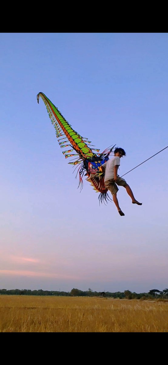 Naik kendaraan udah biasa, naik naga gimana rasanya??😁