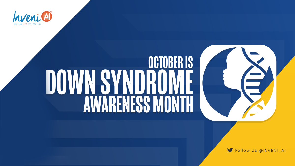 Inveni_AI's tweet photo. It’s a month to raise awareness and celebrate the many abilities of our loved ones with Down Syndrome. Learn about the facts, myths &amp; truths associated with Down Syndrome: https://t.co/fQlzFwO6pI 
@NDSS #DownSyndromeAwarenessMonth #DSAM #DownSyndrome https://t.co/v9w3GAjcXg