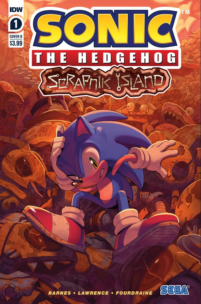 SFArgOficial's tweet photo. ¡Sonic The Hedgehog: Scapnik Island #1 ya se encuentra disponible! 🎃💀👻
El comic spin-off ha sido estrenado el dia de hoy y ya se encuentra disponible al público para su compra.
#SonicTheHedgehog
#Sonic #scrapnikisland #idw #spinnoff #comic #ianflynn https://t.co/wcH909DweY
