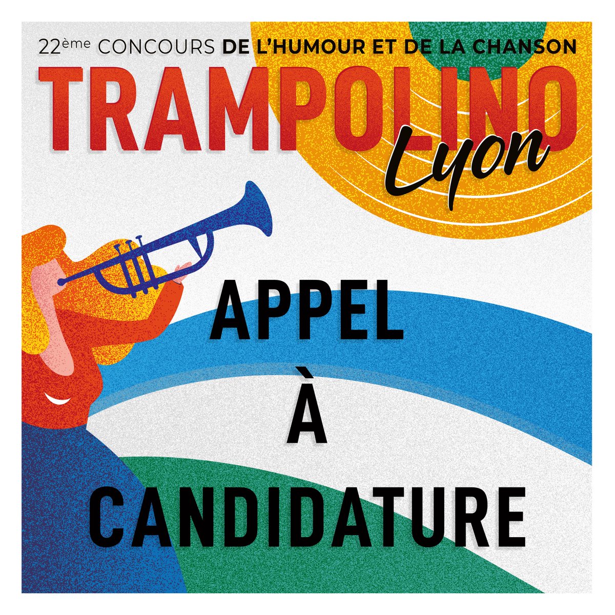 Clubherve's tweet photo. 📢 APPEL À #CANDIDATURE !!
Nous recherchons des candidats dans la catégorie #humour pour clôturer le casting de la 22e édition de notre #Concours  TRAMPOLINO qui aura lieu à Écully (69), le vendredi 25 novembre prochain.

envoyez nous votre candidature à trampolino@outlook.com. https://t.co/aCF7yF99I4