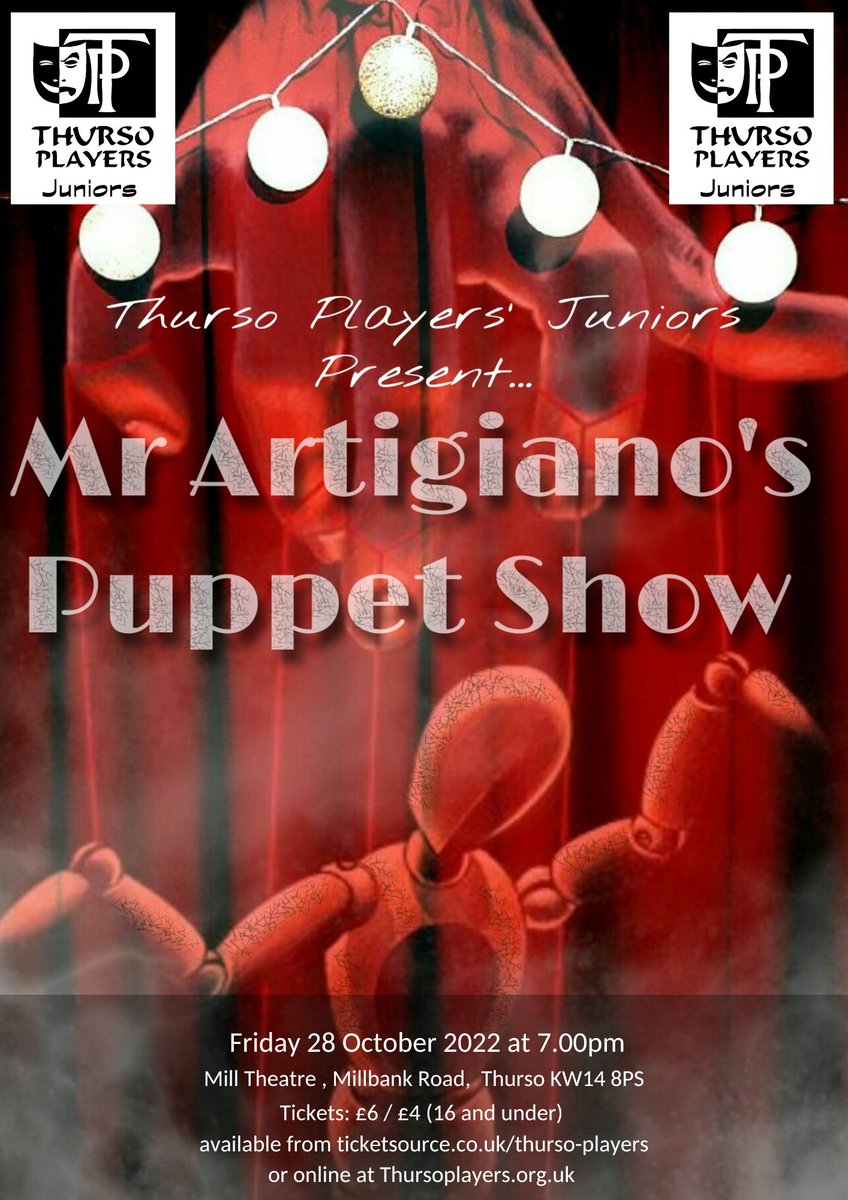 Our latest show!
Written by Faye Sutherland and performed by some of our junior members… get your tickets from Ticketsource