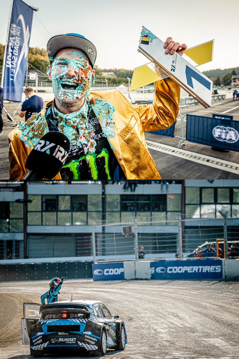 New video out - every Wednesday 💥 This time from winning the European Rallycross title last year - at my 30th birthday! Go check it out youtu.be/OetBSWTIBpo