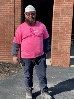 Terry_Asphalt's tweet photo. Terry Asphalt goes PINK for Breast Cancer Awareness Month! #BCAM https://t.co/Ow29qm4NFM