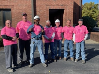 Terry_Asphalt's tweet photo. Terry Asphalt goes PINK for Breast Cancer Awareness Month! #BCAM https://t.co/Ow29qm4NFM