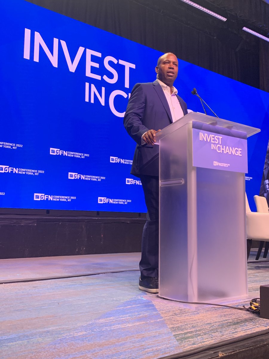 Front row at @OppFinance's #2022OFNConf! 

Now listening to @jpmorgan's Vince Toye, the @CDFIFund's Jodie Harris & OFN's @sjulyan. 👏

Thank you for supporting #CDFIs! #InvestInChange