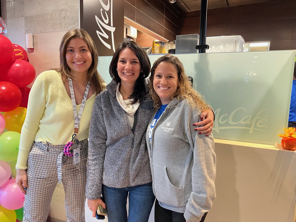 Success in the classroom starts with strong community relationships! Thank you to <a href="/McDonald/">Robert H. McDonald</a>'s on Main Ave for being neighborly and hosting our McTeacher's Night fundraiser! <a href="/NorwalkPS/">NorwalkPublicSchools</a> #norwalkpublicschools #norwalkct #traceycubs #showyourprint