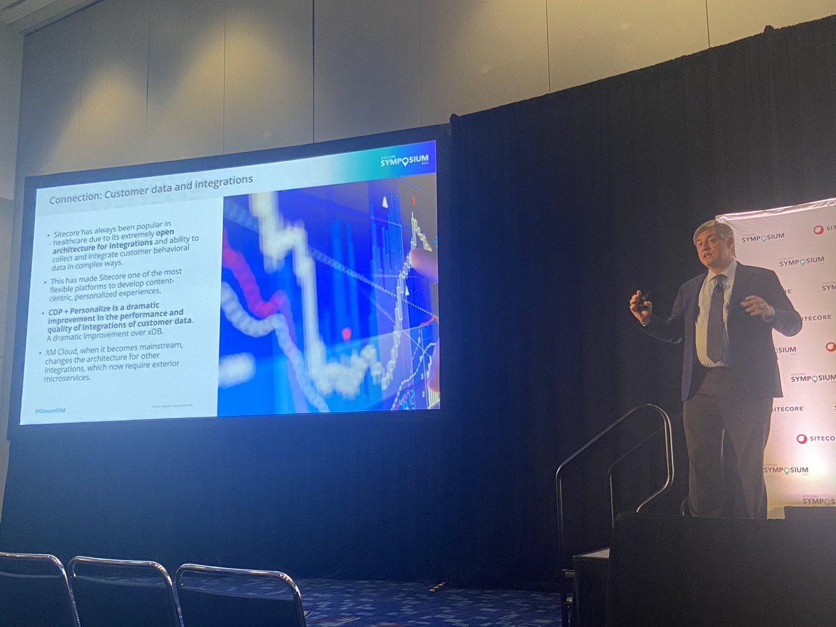 NeilKillen's tweet image. Valtech utilizes Sitecore to collect, connect and integrate Customer behavioral data, providing better experiences in Healthcare @rjohnberndt #SitecoreSYM #buildwithsitecore #makingadifference