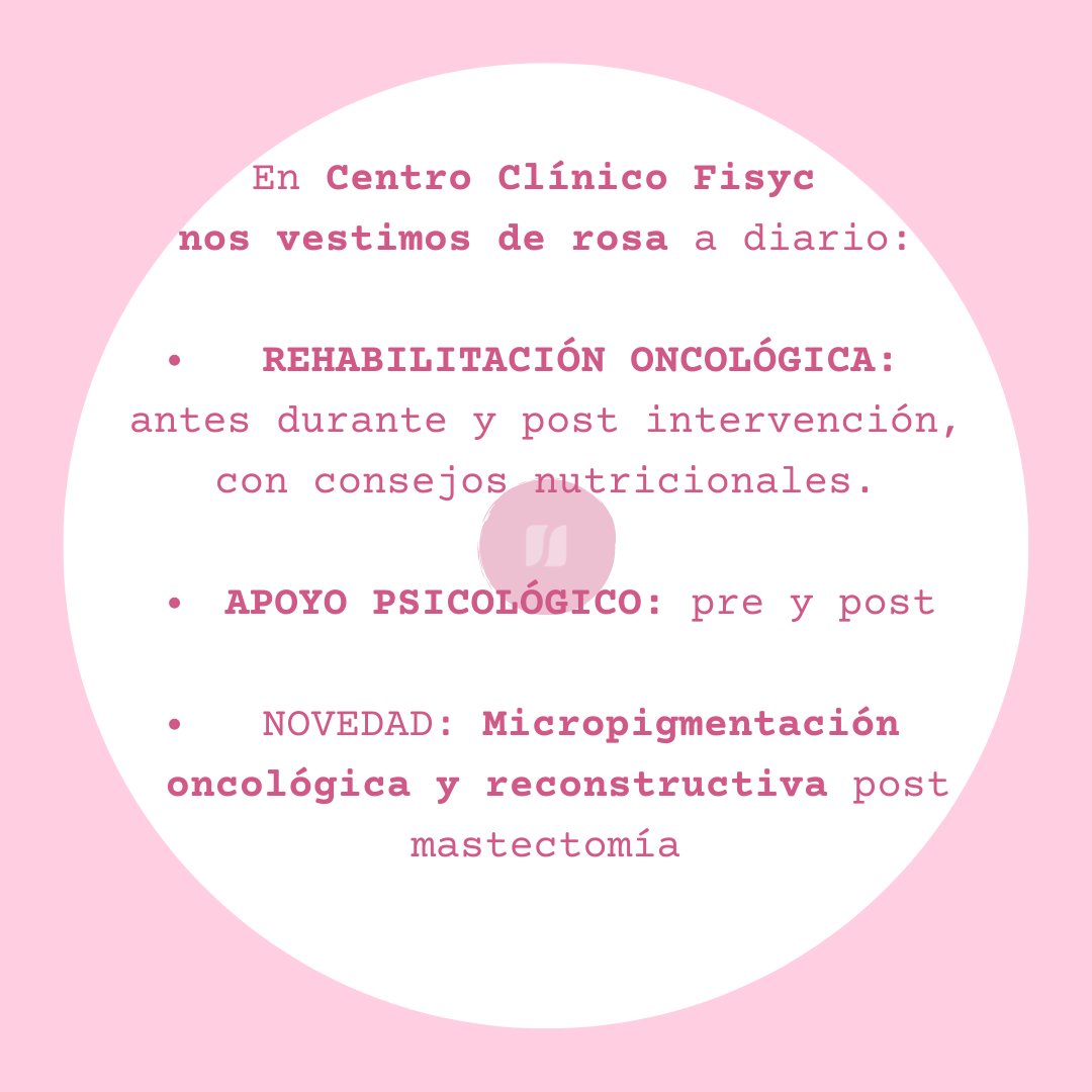 fisycCC's tweet photo. Desde hace años tratamos a pacientes con cáncer poniendo a su disposición todos los recursos disponibles. 

Desde tratamiento psicológico 🧠previo a la intervención, como posterior, como tratamiento fisioterapéutico🤲, con el que se pretende que el paciente este en las mejoras https://t.co/CaGoBk4nlH