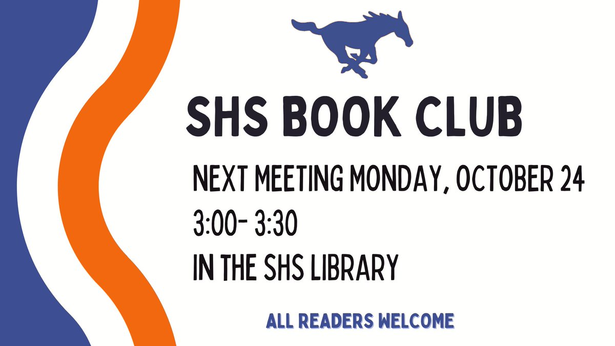 Sachse H.S. Library (@shsmustangsread) on Twitter photo 