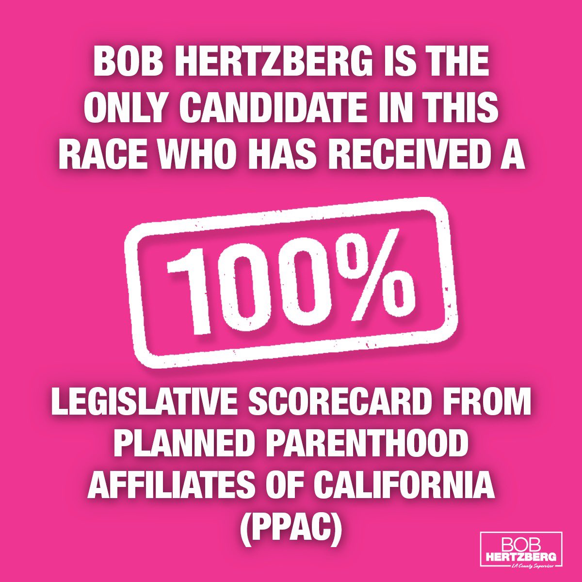 hertzieLA's tweet photo. I am the only candidate in this race who has received a 100% legislative scorecard from Planned Parenthood Affiliates of California. 

I will always stand up for abortion rights and reproductive health as your supervisor. https://t.co/TsuuoyT3dc