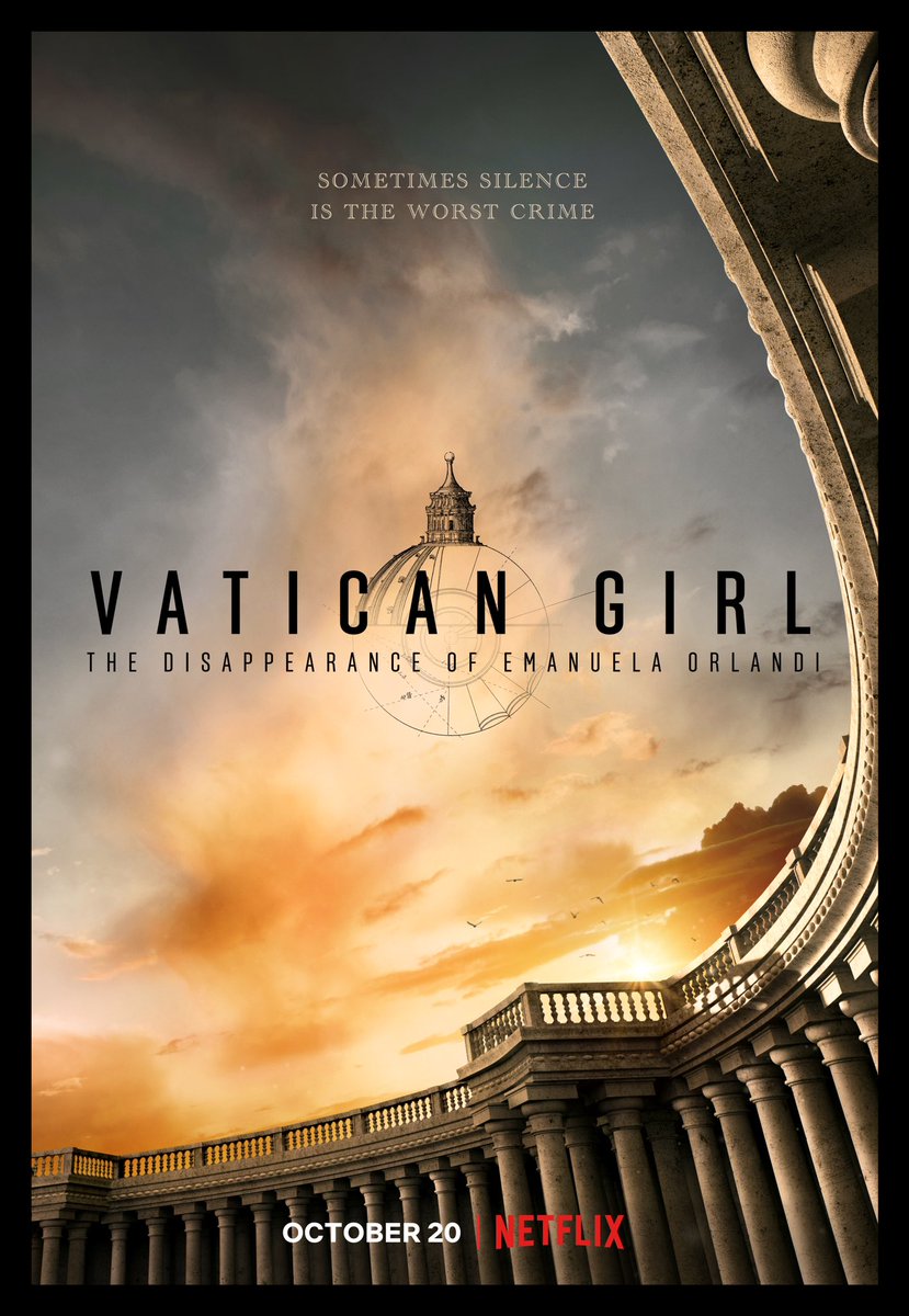 Vatican Girl: The Disappearance of Emanuela Orlandi 

Dropping tomorrow on <a href="/netflix/">Netflix</a> <a href="/NetflixUK/">Netflix UK & Ireland</a> 

#vaticangirl #emanuelaorlandi #netflix #vatican #vaticancity #italy #rome #documentary #raw #rawtv