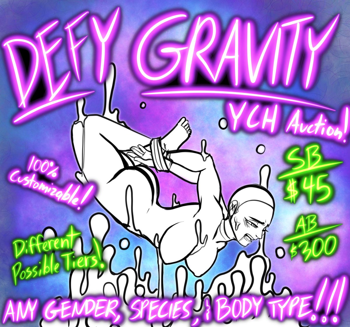 Blitzybitzy's tweet photo. Come and Defy Gravity with me and this YCH I got floating around <3 
All details are in the place below 
And as always all support is INSANELY appreciated <3 https://t.co/QNp7Ib3y1r