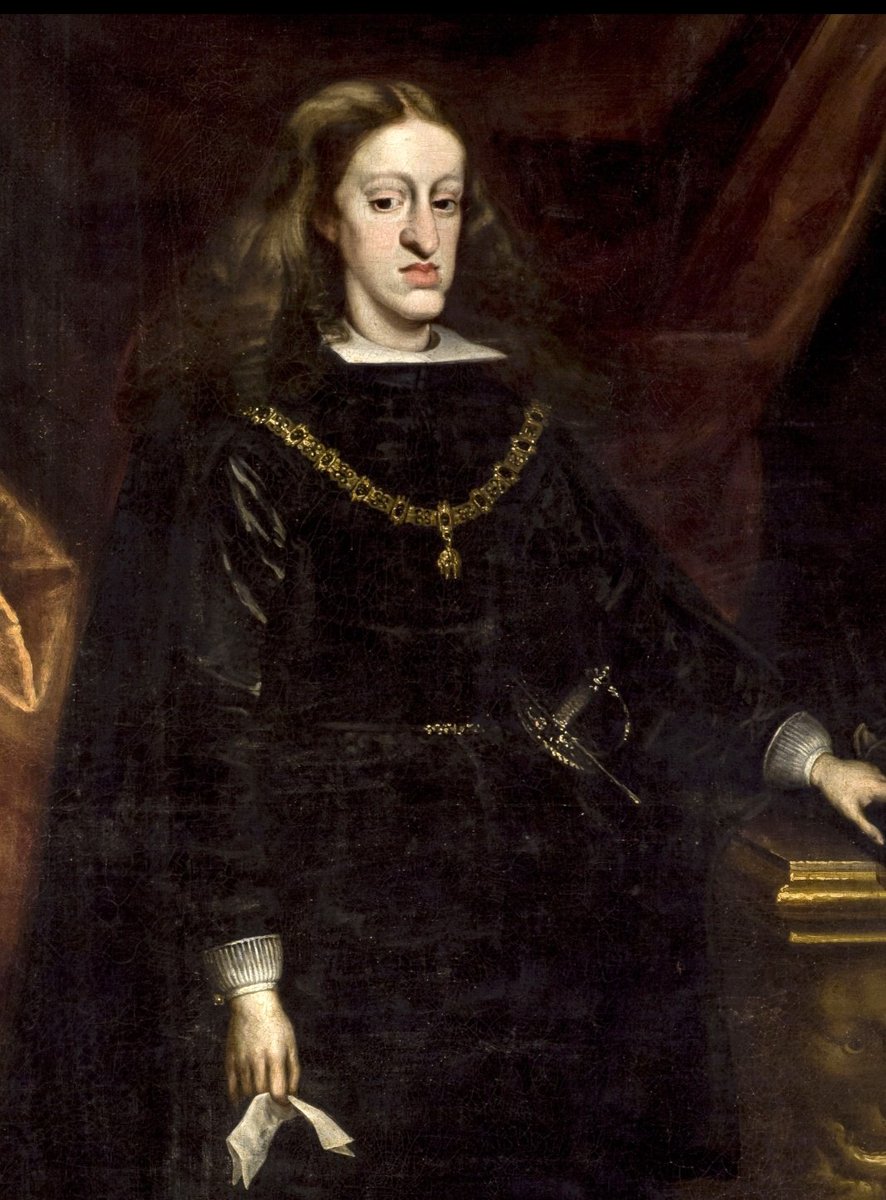 cotilleo_real's tweet photo. ¿Sabéis cómo empezó la guerra de sucesión española? La desencadena la muerte de Carlos II, ya que murió sin descendencia. En su testamento dejó a Felipe de Anjou como heredero (un francés) pero esto no le hizo gracia al archiduque Carlos de Austria.
#IESAlbarregas #RevoluciónEDU https://t.co/Pbp6jS9Jgg