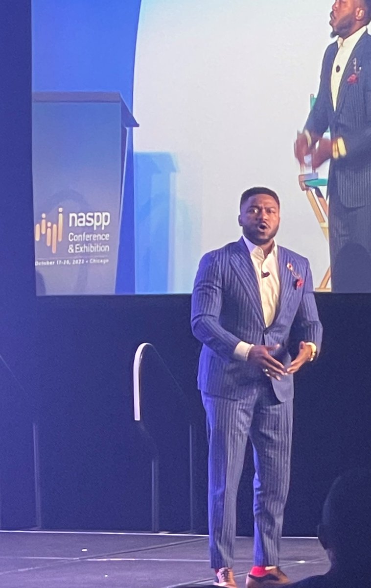 NASPP's tweet photo. Day 2 of the #NASPP Conference is in full swing with a dynamic keynote from @bpfleming on DEI strategies to find and foster talent. Thanks to @BankofAmerica for sponsorship of this inspiring keynote! https://t.co/fzi6ms2a86