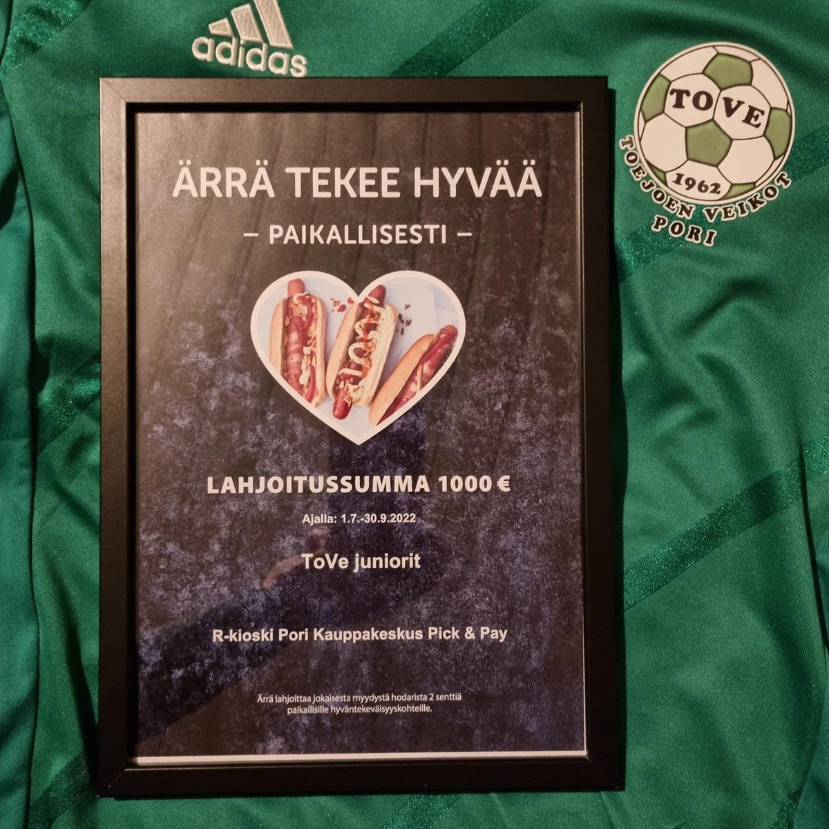 Tukijat ovat meidän toimintamme selkänoja. Meillä kaikki rahallinen tuki kohdistetaan lasten ja nuorten toimintaan, jotta maksuja koteihin voidaan pitää kurissa 💚

Kiitos @RkioskiOfficial 💚

#toejoenveikot #seonmunjengi #säästöpankki #tahdoenemmän