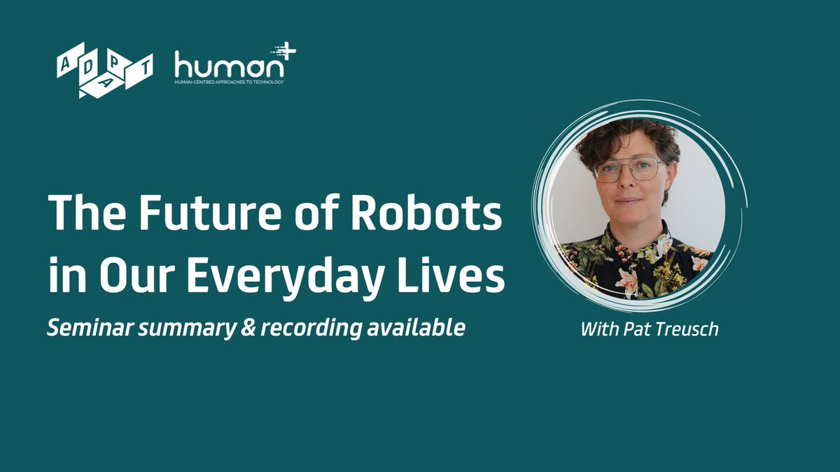 'In a world where humanoids are portrayed as hostile entities out to steal our jobs, what kind of robots do we imagine being accepted in the future?' - Dr @pat_treusch A summary of all the fascinating ideas discussed in the last Human+ Tech Talk out now bit.ly/3yPQ7MA