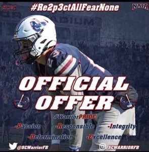Blessed to say I have received my first offer to Sterling College 🔴🔵<a href="/Etfulton4/">Todd Fulton</a> <a href="/CoachJackson623/">Darren Jackson II</a> <a href="/SCWarriorFB/">Sterling College Football</a>