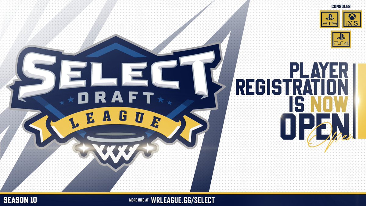 WRProAmLeague's tweet photo. 🚨🚨🚨 We are still accepting Player registration for Season 10 of @WRSelect 

Please read the rules and take a look at the schedule before you register. 

Rules: https://t.co/7hLkeRzFu9

Registration: https://t.co/xCBvPDiZ2n

#FreeAgent #2kfreeagent https://t.co/F99xYYtfPy