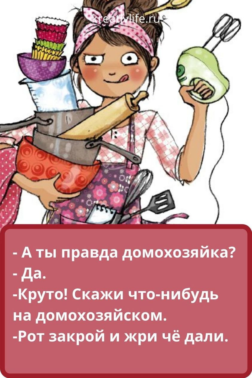 Шутки про домохозяек