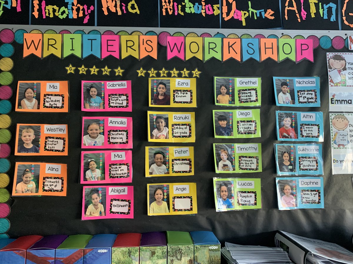 JeanellenSetera's tweet photo. We are Going Public with our Personal Narrative writing selections!✏️📝😀 https://t.co/OoexZVVDbl