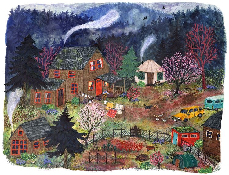 stardustfile's tweet photo. to have a little home in enchanting woods https://t.co/csYW2sfM1S