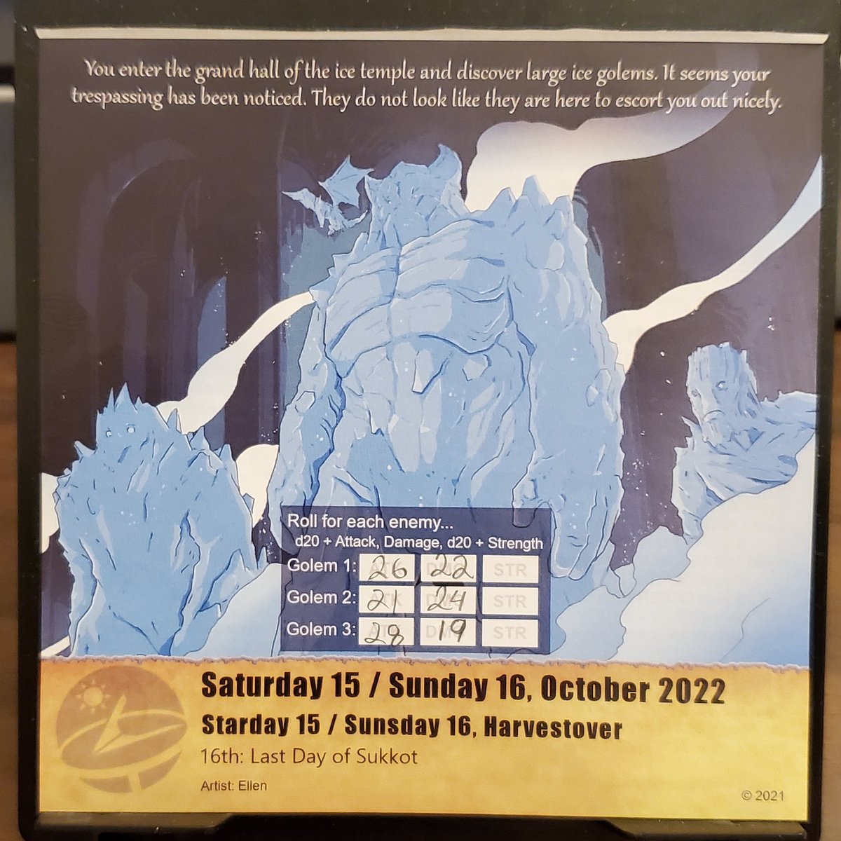 midashand's tweet photo. "Really? You guys don't know what I can do with fire, do you....? I guess I'll just have to demonstrate."

#ttrpg #QuestCalendar @SundialGamesLLC https://t.co/2hwhPUphhe