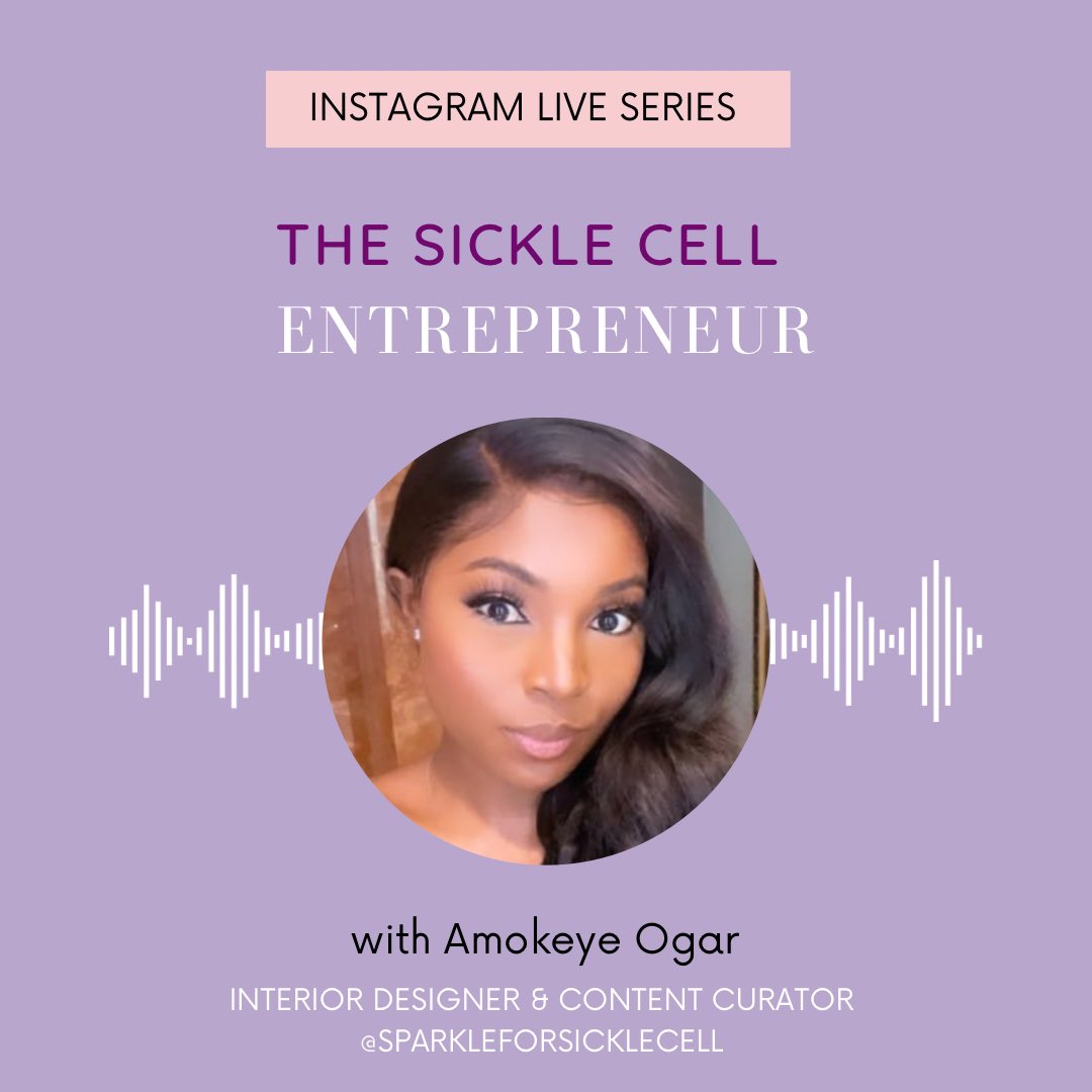 SCProdigy's tweet photo. Join Candid Conversations in less than an hour (2:30 PM ET or 7:30PM WAT) on Instagram live. Follow our IG page @sicklecellprodigygram

#SickleCellProdigy #CandidConversations #WarriorEntrepreneur #SickleCellAwareness #WorkLifeBalance https://t.co/S7lPDG67AY