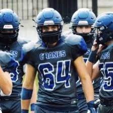 CranbrookFball's tweet photo. Congrats to 2023 OL/DL Alex Smith, named to the 2022 All-Catholic team, by the @CHSL1926. #CranesRising https://t.co/7tiUoTWjKx