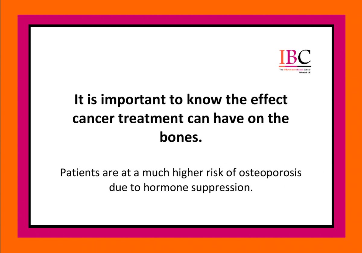IBCNetworkUK's tweet photo. 31 Days of Facts about Inflammatory Breast Cancer.

Day 19:
#31daysofIBCfacts 
#BreastCancerAwarenessMonth
#BCAM https://t.co/DAGwGGfOwL