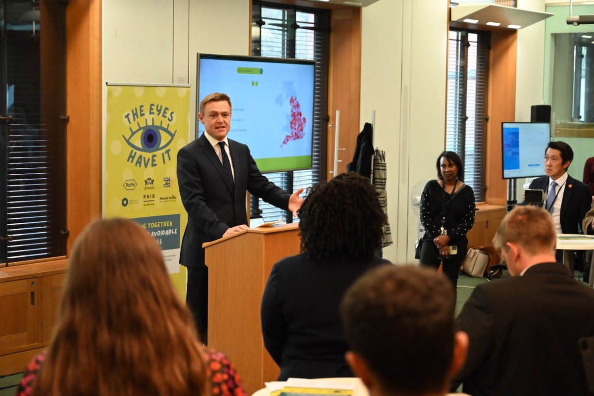 willquince's tweet photo. Great to meet the #TheEyesHaveIt partnership at their event in Parliament today and hear from stakeholders and patients.

I’ve heard their call for more joined up care and will work with them to bring about the positive change we all want to see. https://t.co/ycxR361LXq