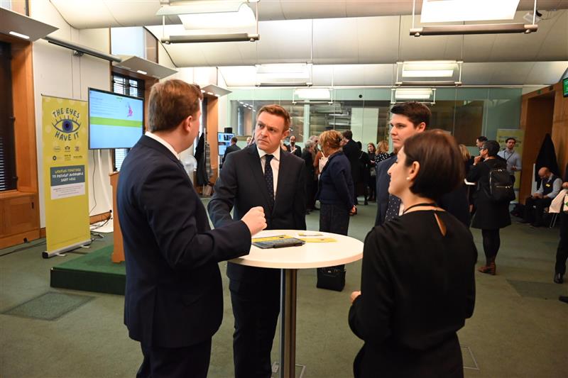 willquince's tweet photo. Great to meet the #TheEyesHaveIt partnership at their event in Parliament today and hear from stakeholders and patients.

I’ve heard their call for more joined up care and will work with them to bring about the positive change we all want to see. https://t.co/ycxR361LXq
