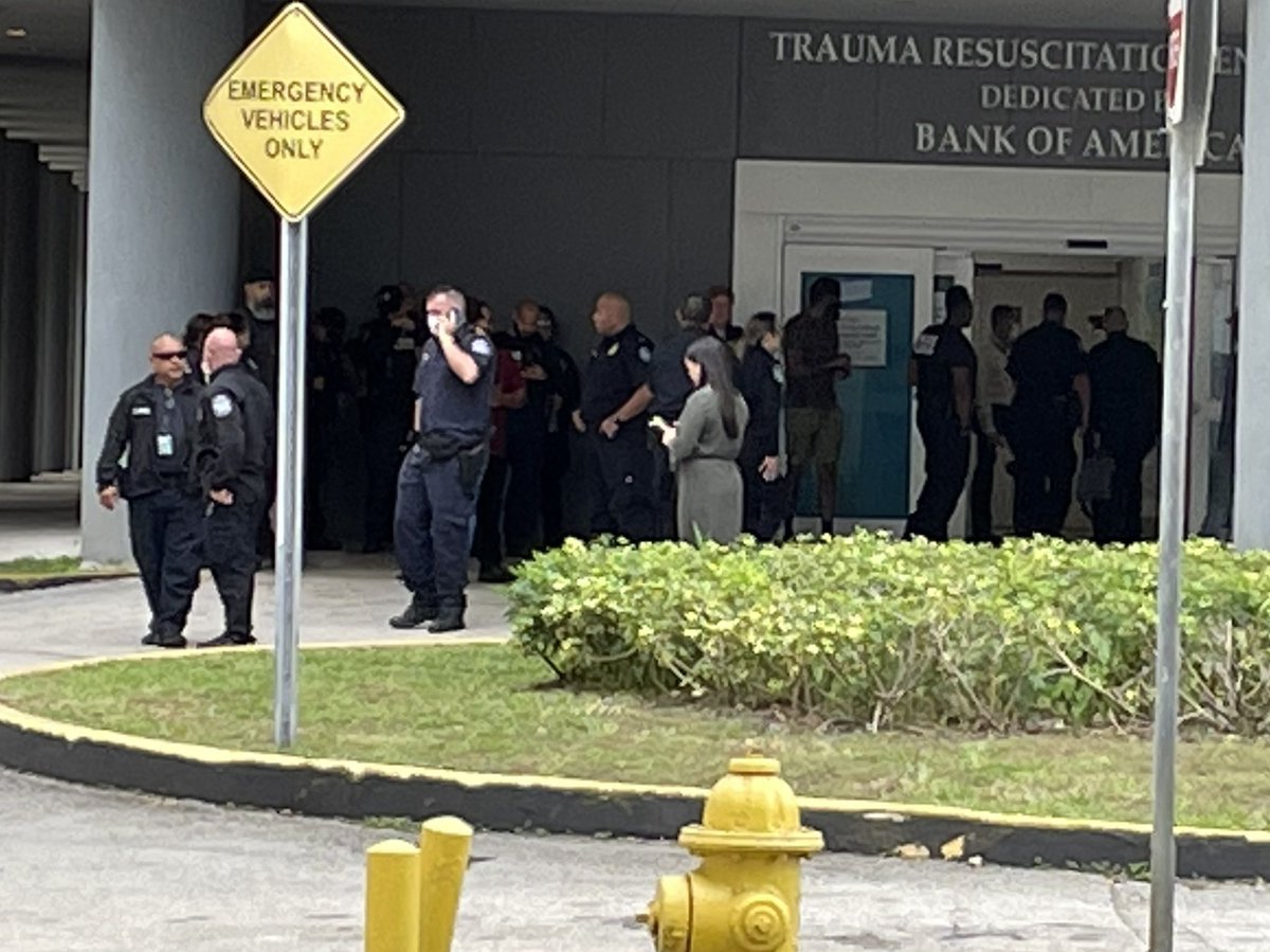 Ted Scouten (@cbs4ted) on Twitter photo A lot of Customs and Border Protection Agents are gathering outside Ryder Trauma Center. A man was shot at a West Miami-Dade gun range then airlifted to the hospital. We are waiting for an update from CBP. <a href="/CBSMiami/">CBS News Miami</a> A lot of Customs and Border Protection Agents are gathering outside Ryder Trauma Center. A man was shot at a West Miami-Dade gun range then airlifted to the hospital. We are waiting for an update from CBP. <a href="/CBSMiami/">CBS News Miami</a>