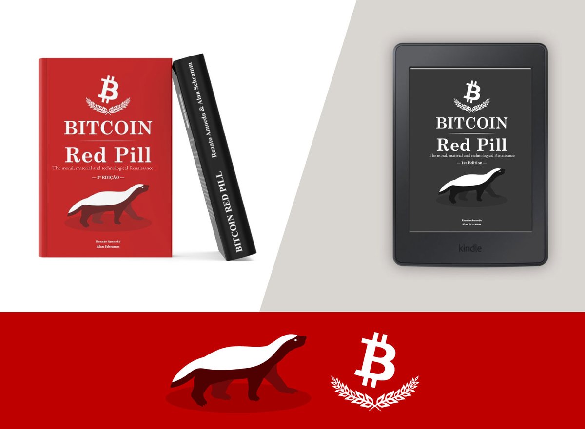 ⚠️ BREAKING 🥳 🧵 It is with great pleasure that we announce the  publication of the English version of the 🔴💊📕book Bitcoin Red Pill: The  moral, material and technological Renaissance. https://t.co/jIApN4e0y5