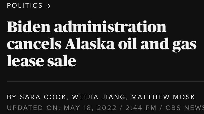 KyleMartinsen_'s tweet photo. Biden just now: "We have not stopped or slowed oil production”

Meanwhile: https://t.co/384bxNHJ5d