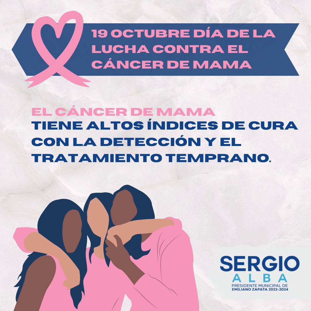 sergioalba2024's tweet photo. Es la primera causa de muerte en la población femenina a nivel mundial; por eso, la mejor lucha es una detección temprana. 💓
#CancerDeMama #OctubreRosa #prevención #diamundialcancermama https://t.co/XT6WLNNx8l