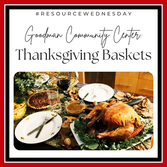 Are you looking for a high-quality, free family Thanksgiving meal? Goodman Community Center provides free Thanksgiving Baskets to over 4,000 families annually. Sign-up is now live, and baskets are limited! Register here: forms.office.com/pages/response… #ResourceWednesday
