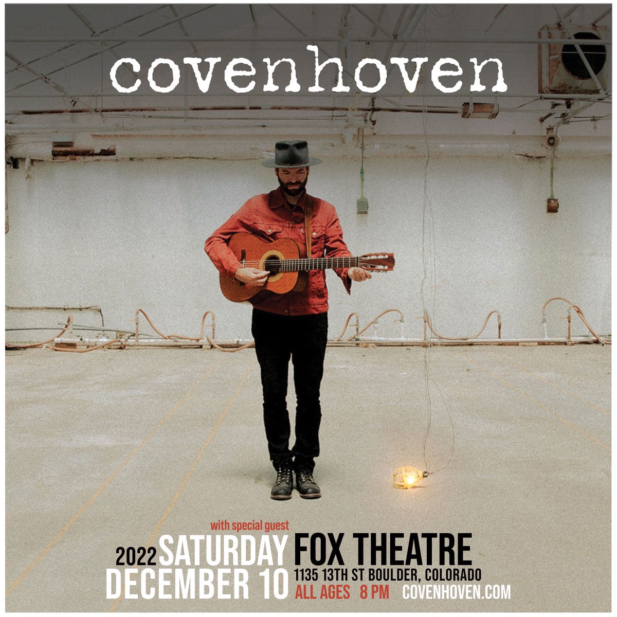 Covenhoven (@covenhoven) on Twitter photo Just announced!!  <a href="/foxtheatreco/">Fox Theatre</a> 12/10 **on sale 10/21** Just announced!!  <a href="/foxtheatreco/">Fox Theatre</a> 12/10 **on sale 10/21**