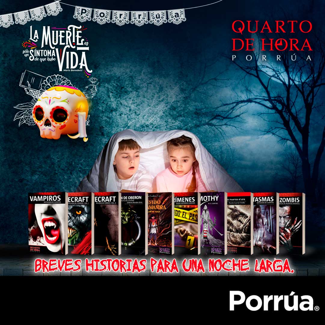 libreriaporrua's tweet photo. 🌃Preparamos breves historias para una noche larga...⏳
Conoce nuestra Colección #QuartoDeHora 📚💀📚 en el link. Te aseguramos que después de estas #lecturas querrás dormir con la luz prendida.
https://t.co/ZgOLx3qe74
#Porrúa #libros #terror #EditorialPorrúa https://t.co/INUM0AKX85
