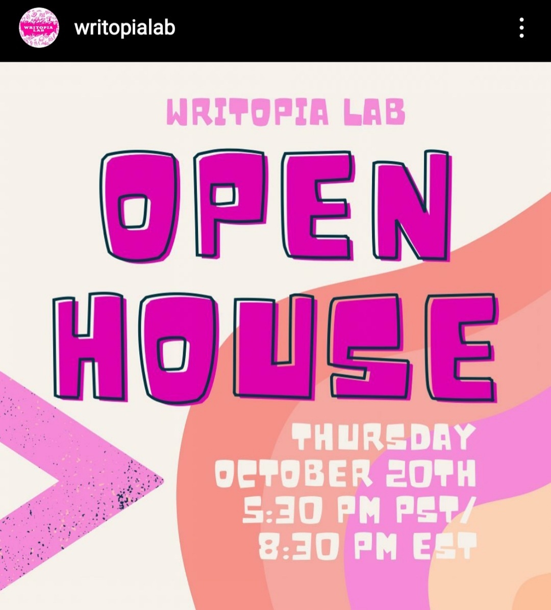 jayafrica's tweet photo. Interested in learning more about @WritopiaLab's school-year RPG workshops, writing workshops, and other programming? Join our virtual Open House on 10/20 at 5:30 pm PST/8:30 pm EST
RSVP at https://t.co/8aI35aoZOt
#writopialab #programming #RPG #literacy #creativity #writing #joy https://t.co/nmMerQ3aLL