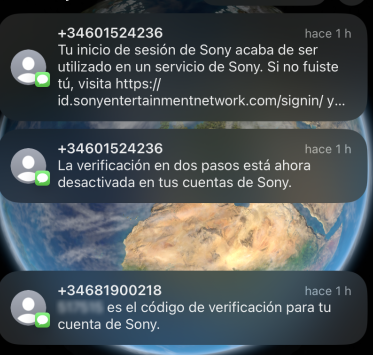 Dia 2: 

Te tienes que reir por no llorar ... 

<a href="/PlayStationES/">PlayStation España</a> me acaba de devolver mi cuenta que tenía bloqueada y si me confirman que ha sido hackeada. Pero no te pierdas el email genérico.

PD: Señores de Sony, como ya he mostrado, ya tenía la verificación en 2 pasos activa.